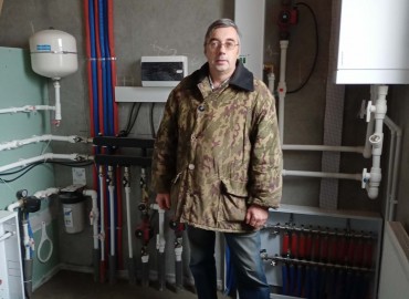 Монтаж отопления и электрики в коттедже - Щёлково