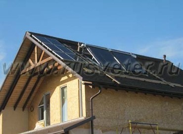 Солнечная электростанция дачного дома