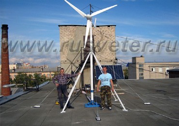 Ветро-солнечная электростанция, г. Сызрань.