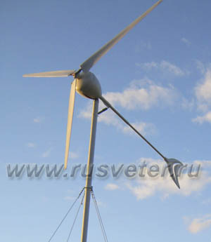 Трёхлопастной ветрогенератор ВЭУ-3000-5