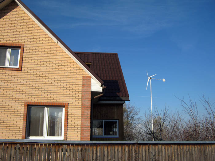 горизонтальный ветрогенератор для частного дома